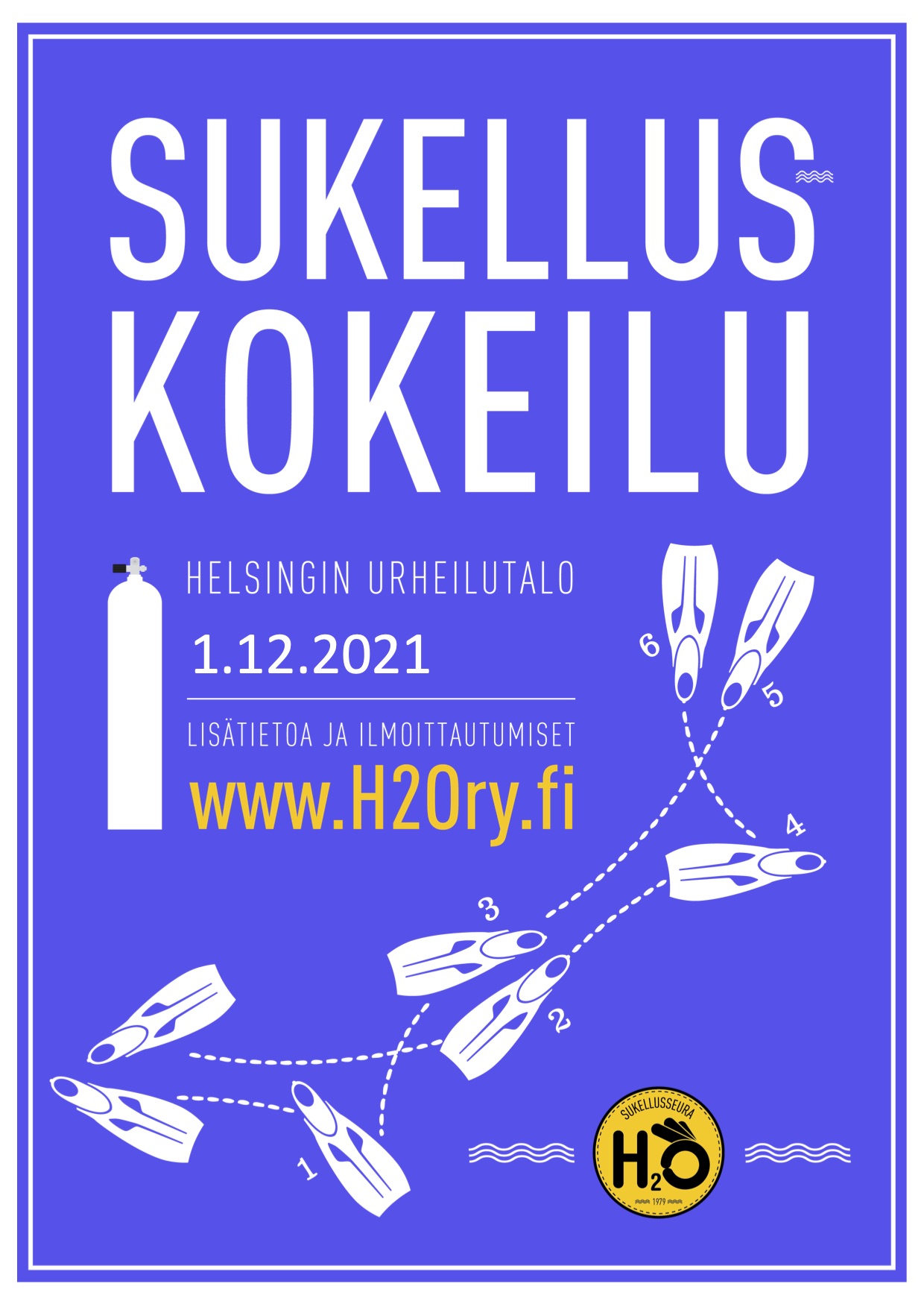 Sukelluskokeilu 1.12.2021